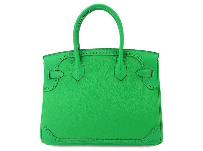 Hermès Borsa Hermes Birkin 30 Ghillies - vista 2