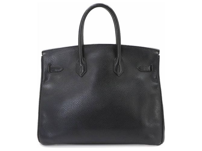 Hermès Hermes Birkin 35 Ardennes Black Handtasche Schwarz - Ansicht 3