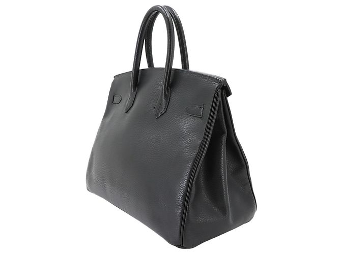 Hermès Hermes Birkin 35 Ardennes Black Handtasche Schwarz - Ansicht 4