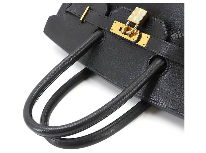Hermès Hermes Birkin 35 Ardennes Black Handtasche Schwarz - Ansicht 6