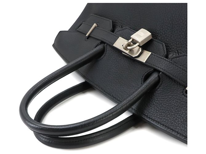 Hermès Hermes Birkin 35 Togo Black Handtasche Schwarz - Ansicht 6