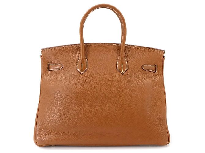 Hermès Hermes Birkin 35 Handtasche in Gold Golden - Ansicht 2