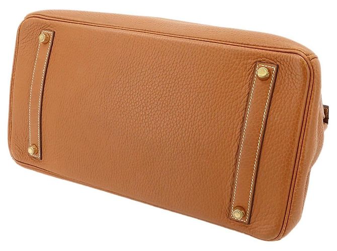 Hermès Hermes Birkin 35 Handtasche in Gold Golden - Ansicht 4