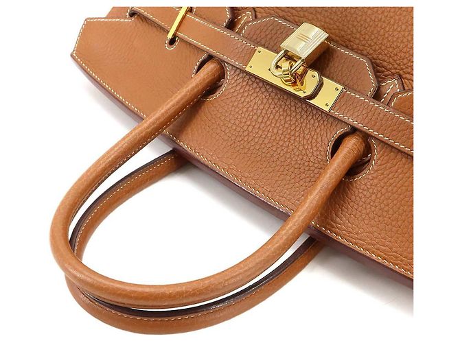 Hermès Hermes Birkin 35 Handtasche in Gold Golden - Ansicht 5