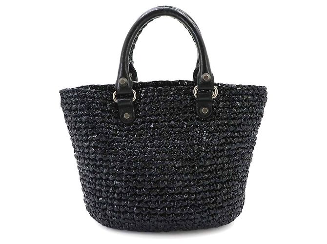 Balenciaga Le Cagole Panier Small Borsa a cesta 2-way Nero - vista 3