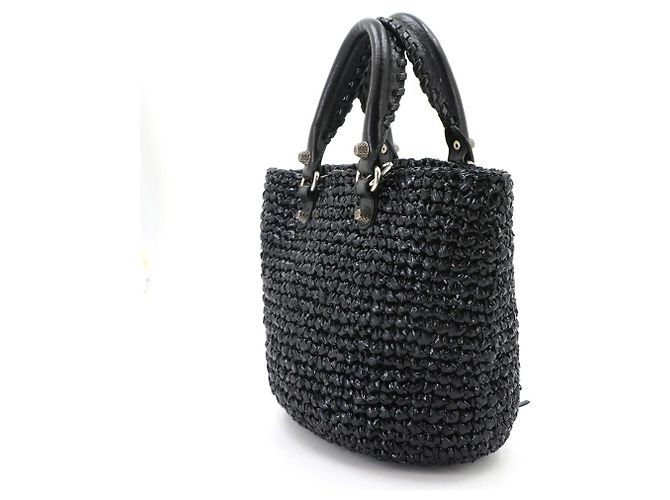 Balenciaga Le Cagole Panier Small Borsa a cesta 2-way Nero - vista 4