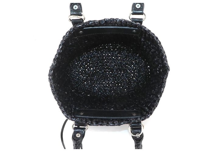 Balenciaga Le Cagole Panier Small Borsa a cesta 2-way Nero - vista 7