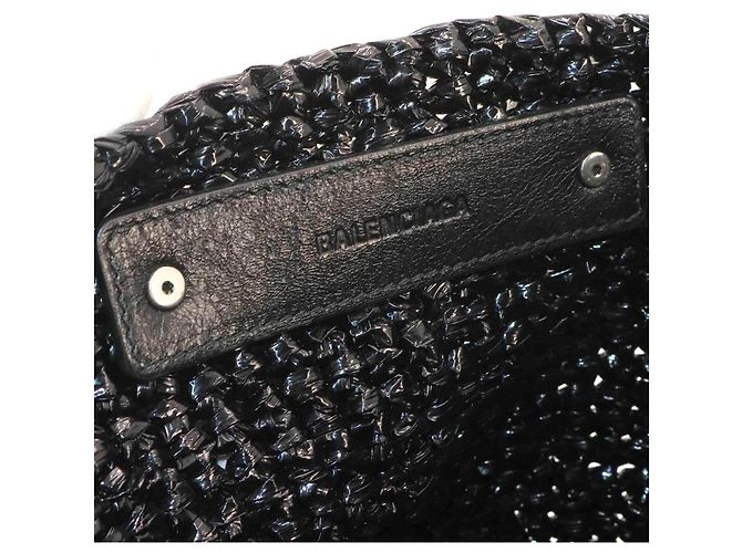 Balenciaga Le Cagole Panier Small Borsa a cesta 2-way Nero - vista 8