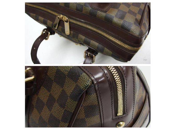 Bolsa Louis Vuitton Damier Berkeley Castanho escuro - vista 5