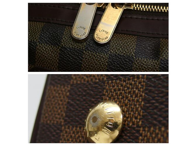 Bolsa Louis Vuitton Damier Berkeley Castanho escuro - vista 9