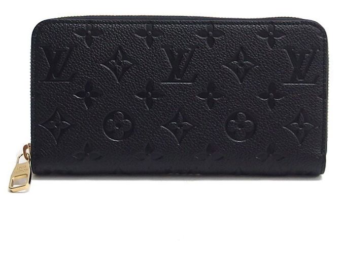 Louis Vuitton Monogram Empreinte Zippy Wallet Schwarz - Ansicht 2