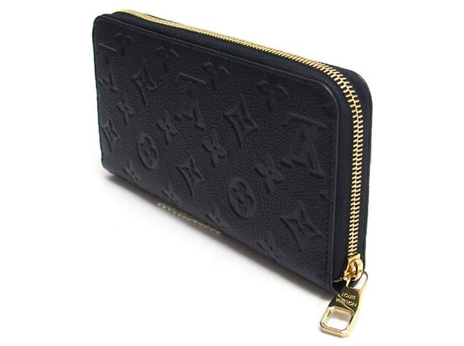 Louis Vuitton Monogram Empreinte Zippy Wallet Schwarz - Ansicht 4
