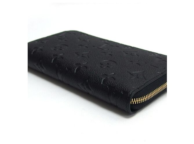 Louis Vuitton Monogram Empreinte Zippy Wallet Schwarz - Ansicht 6