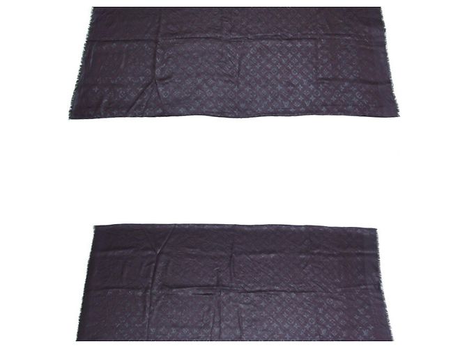 Sciarpa Large Stole Monogram Shine Louis Vuitton Porpora - vista 4