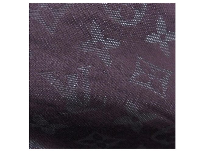 Sciarpa Large Stole Monogram Shine Louis Vuitton Porpora - vista 8
