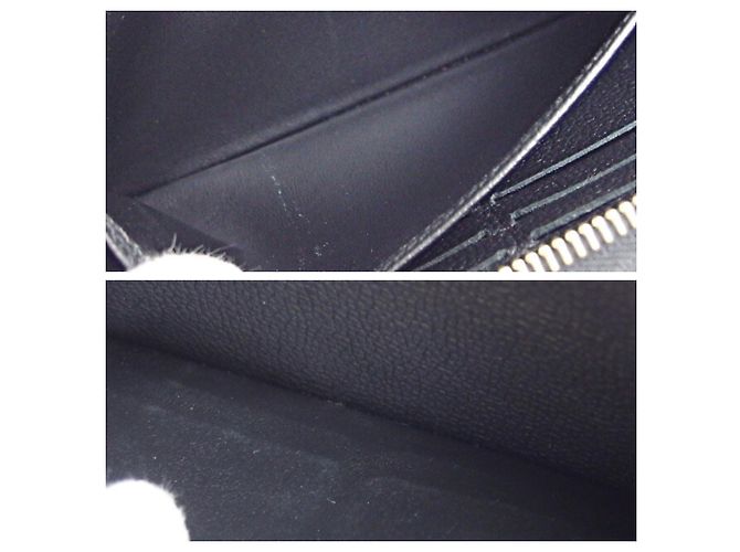Louis Vuitton Monogram Empreinte Zippy Wallet M61864 Schwarz - Ansicht 10