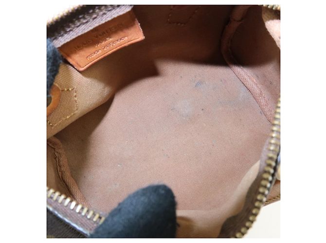 Louis Vuitton Speedy Mini HL Monogram Canvas Castaño - vista 5