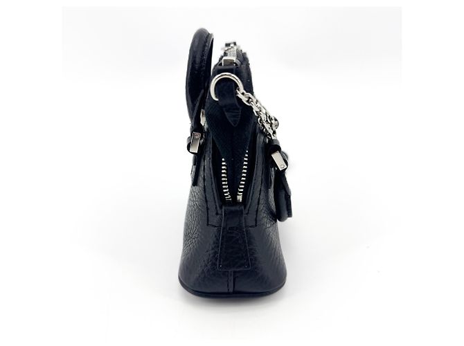 Maison Martin Margiela Maison Margiela Donna Micro Sac 5AC Leather Mini Nero - vista 4