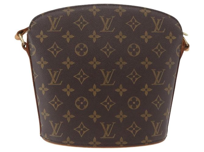 Louis Vuitton Drouot Monogram Canvas Marrom - vista 2