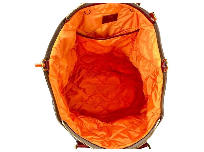 Borsa Tote Aviator Louis Vuitton Cachi - vista 5