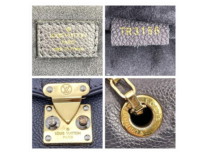 Borsa a tracolla Louis Vuitton Saint Germain BB Marrone - vista 8