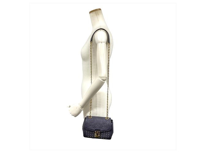 Borsa a tracolla Louis Vuitton Saint Germain BB Marrone - vista 9