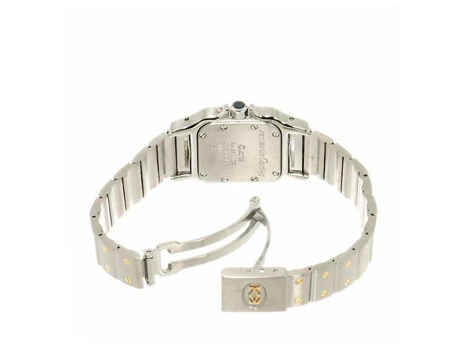Cartier Santos Galbee SM Moon Phase Two-Tone Damenuhr - Ansicht 4