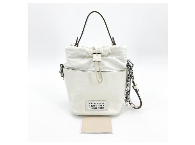 Maison Martin Margiela Maison Margiela 5AC Leather No size Bianco - vista 2