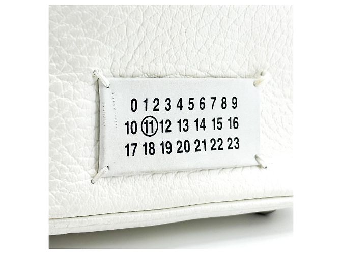 Maison Martin Margiela Maison Margiela 5AC Leather No size Bianco - vista 7