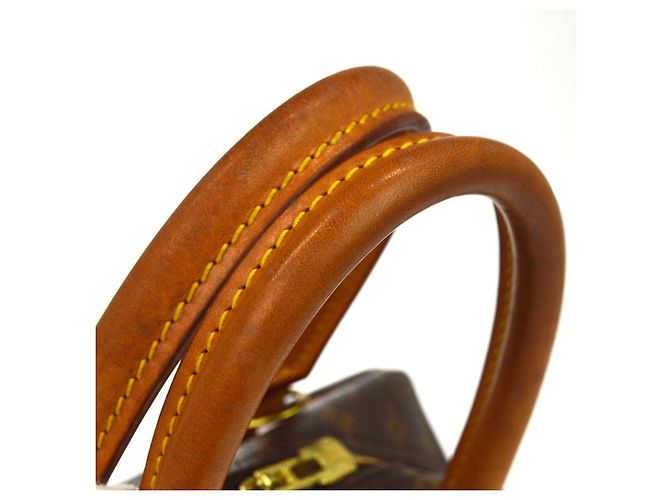 Louis Vuitton Deauville Monogram Canvas MM Marrone - vista 6
