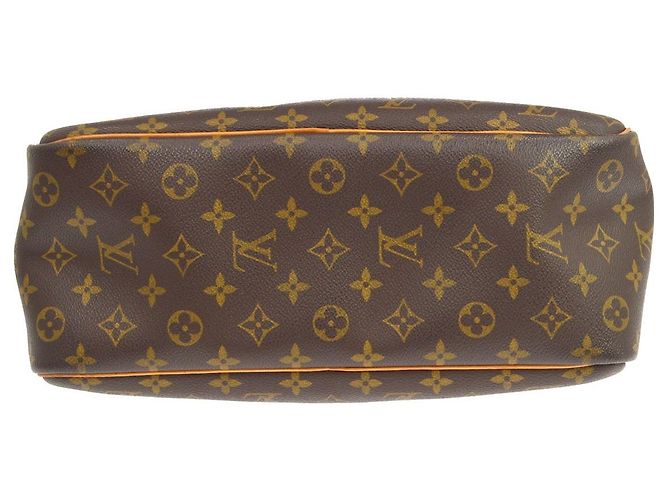 Louis Vuitton Deauville Monogram Canvas MM Marrone - vista 7