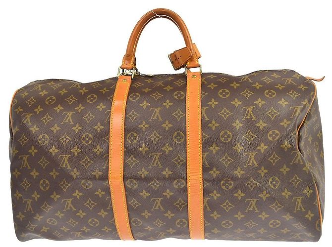 Louis Vuitton Keepall Monogram Canvas 55 Marrom - vista 2