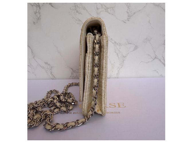 Chanel Wallet on Chain Tasche Beige - Ansicht 11