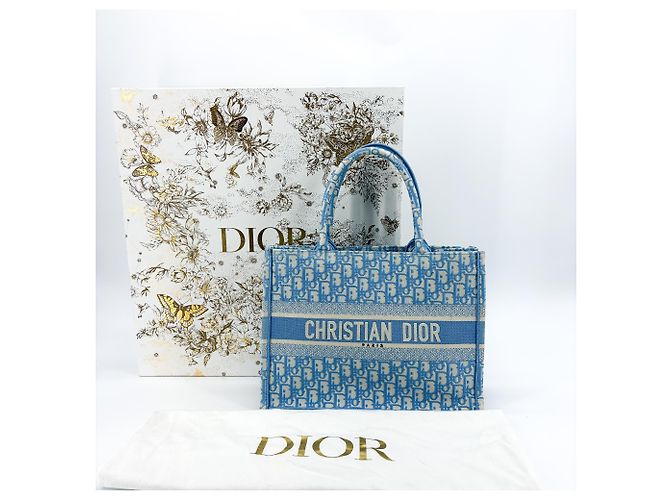 Christian Dior Book Oblique Canvas Medium Beige - Ansicht 2