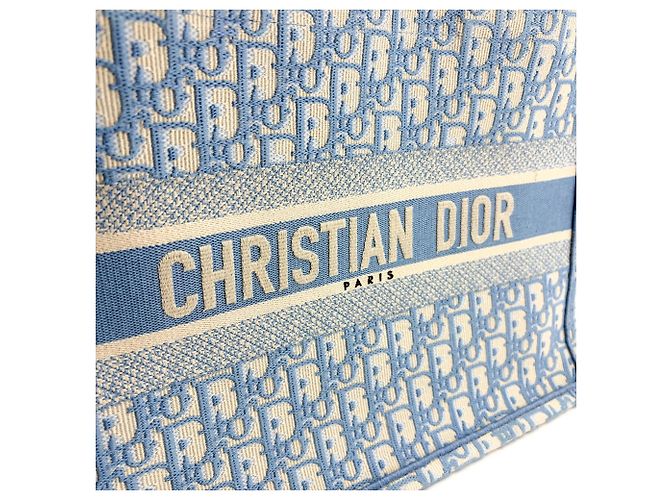 Christian Dior Book Oblique Canvas Medium Beige - Ansicht 7
