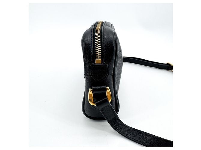 Borsa Gucci Ophidia in pelle nera Nero - vista 3
