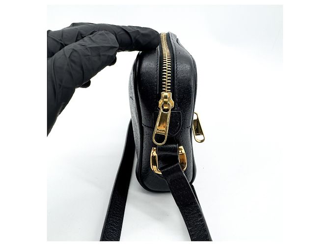 Borsa Gucci Ophidia in pelle nera Nero - vista 4