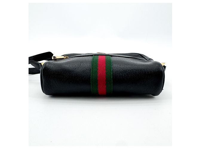 Borsa Gucci Ophidia in pelle nera Nero - vista 5