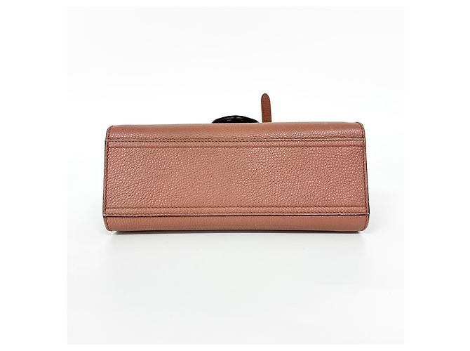 Gucci GG Marmont Zip Matelasse Leather Large Rosa - vista 5