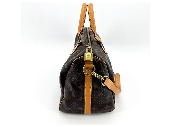 Louis Vuitton Speedy Bandouliere Monogram Canvas 30 Marrone - vista 5