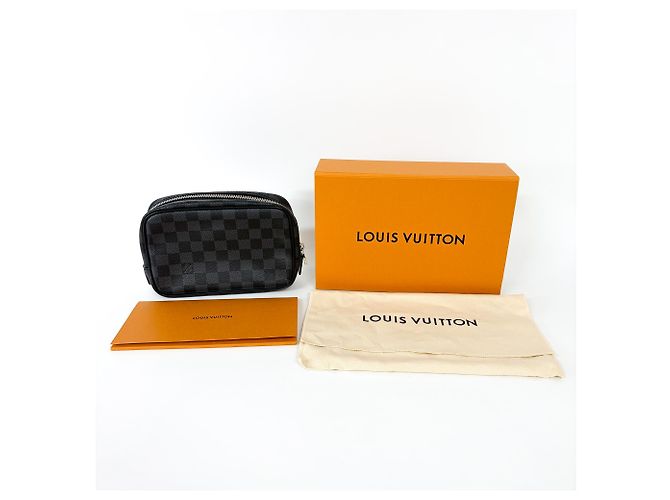 Louis Vuitton Trousse Blush Damier Noir - vue 2