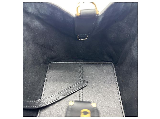 Christian Dior Toujours Macrocannage Quilt Calfskin Medium Nero - vista 5