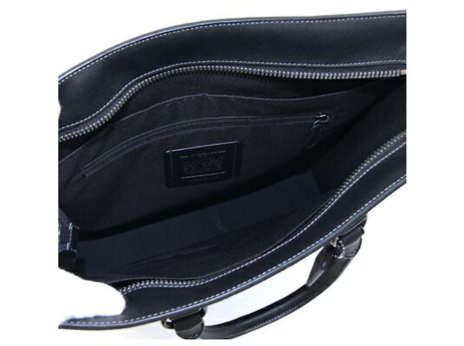 Borsa Tote Grande Coach Signature Dylan Marrone Nero - vista 3