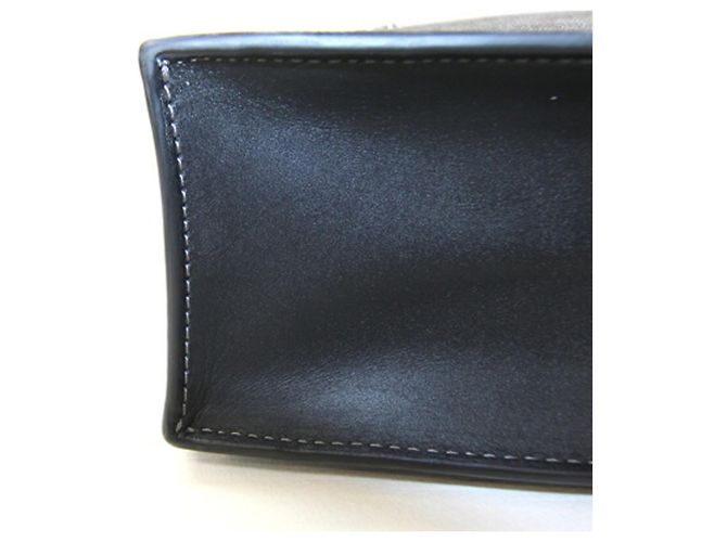 Borsa Tote Grande Coach Signature Dylan Marrone Nero - vista 6