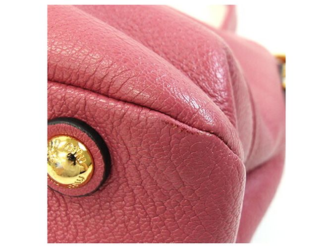 Borsa a tracolla Miu Miu in pelle Madras Pink Rosa - vista 3