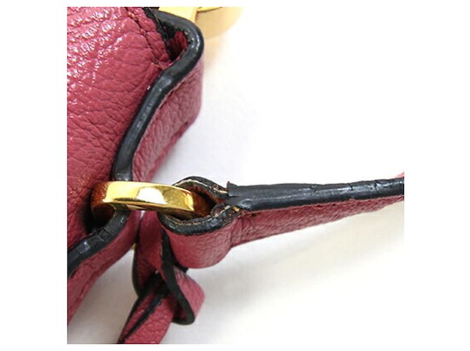 Borsa a tracolla Miu Miu in pelle Madras Pink Rosa - vista 5