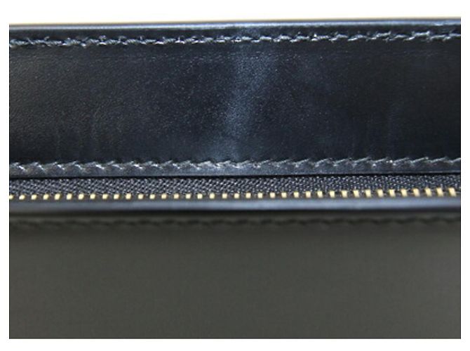 Borsa a mano Burberry in pelle nera Nero - vista 8