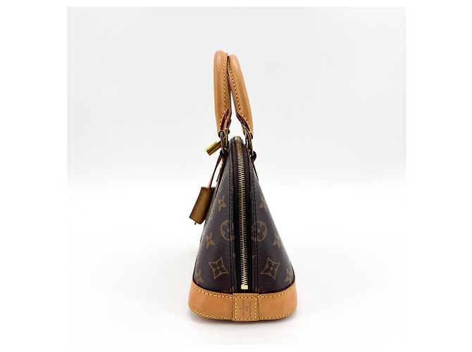 Louis Vuitton Alma Monogram Canvas BB Marrom - vista 5