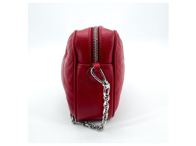 Maison Martin Margiela Maison Margiela Glam Slam Small Camera Bag Leather Small Rosso - vista 3