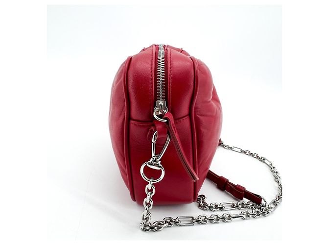 Maison Martin Margiela Maison Margiela Glam Slam Small Camera Bag Leather Small Rosso - vista 4